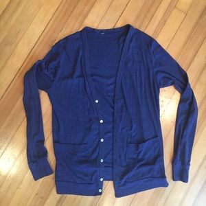American Apparel cotton cardigan